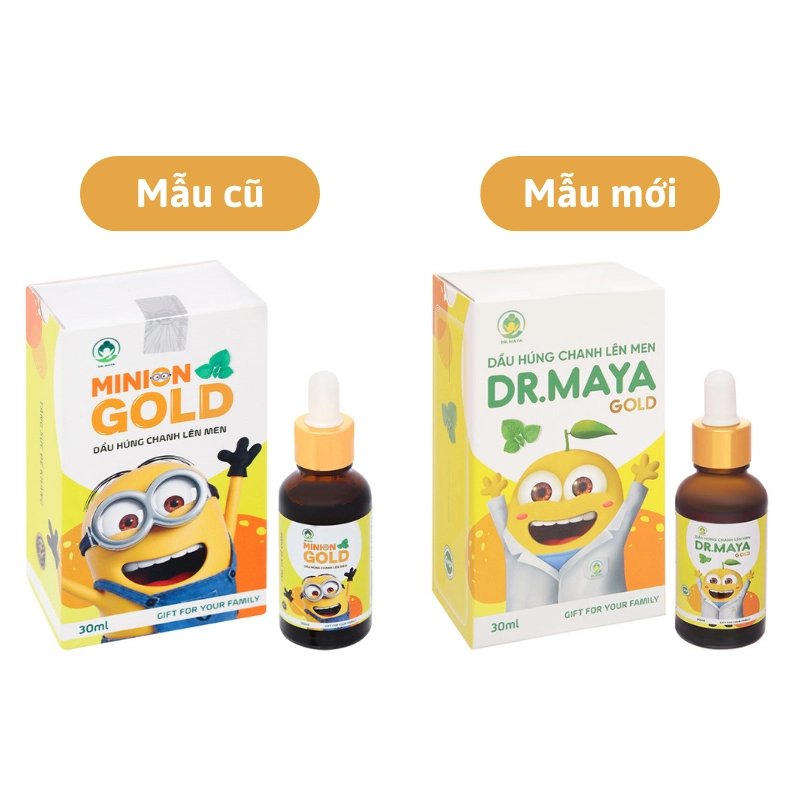 Dầu Húng Chanh Minion GOLD