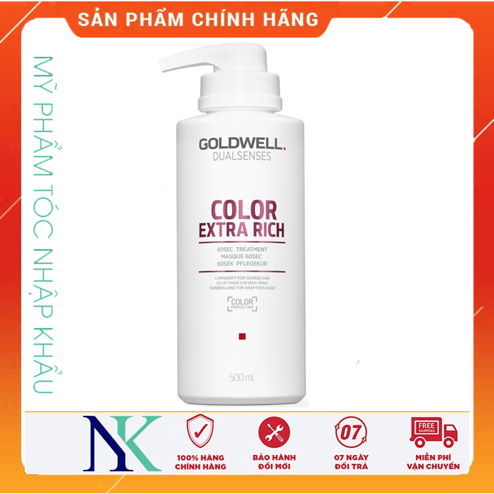 [Hcm]Mặt Nạ Dưỡng Màu Nhuộm Goldwell Colour 500Ml