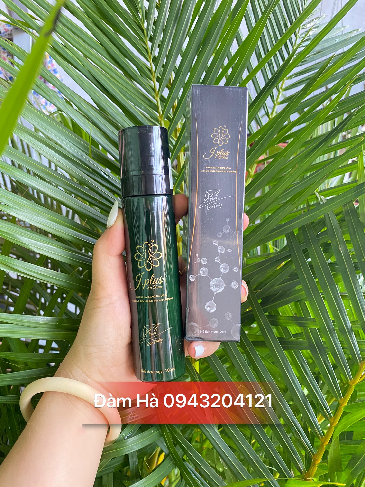 [Chính hãng] Xịt Tan Mỡ NaNo Jasmine J.PLUS Đan Trường