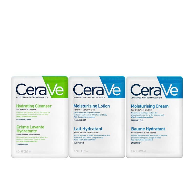 [Gift] BỘ SAMPLE dưỡng da CERAVE