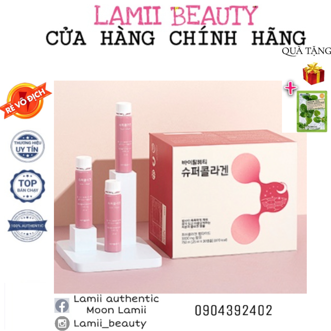 [Hcm]Chính Hãng Phiên Bản Mới Nhất - Nước Uống Bổ Sung Collagen Vb Collagen 30 Ống Cao Cấp Hàn Quốc