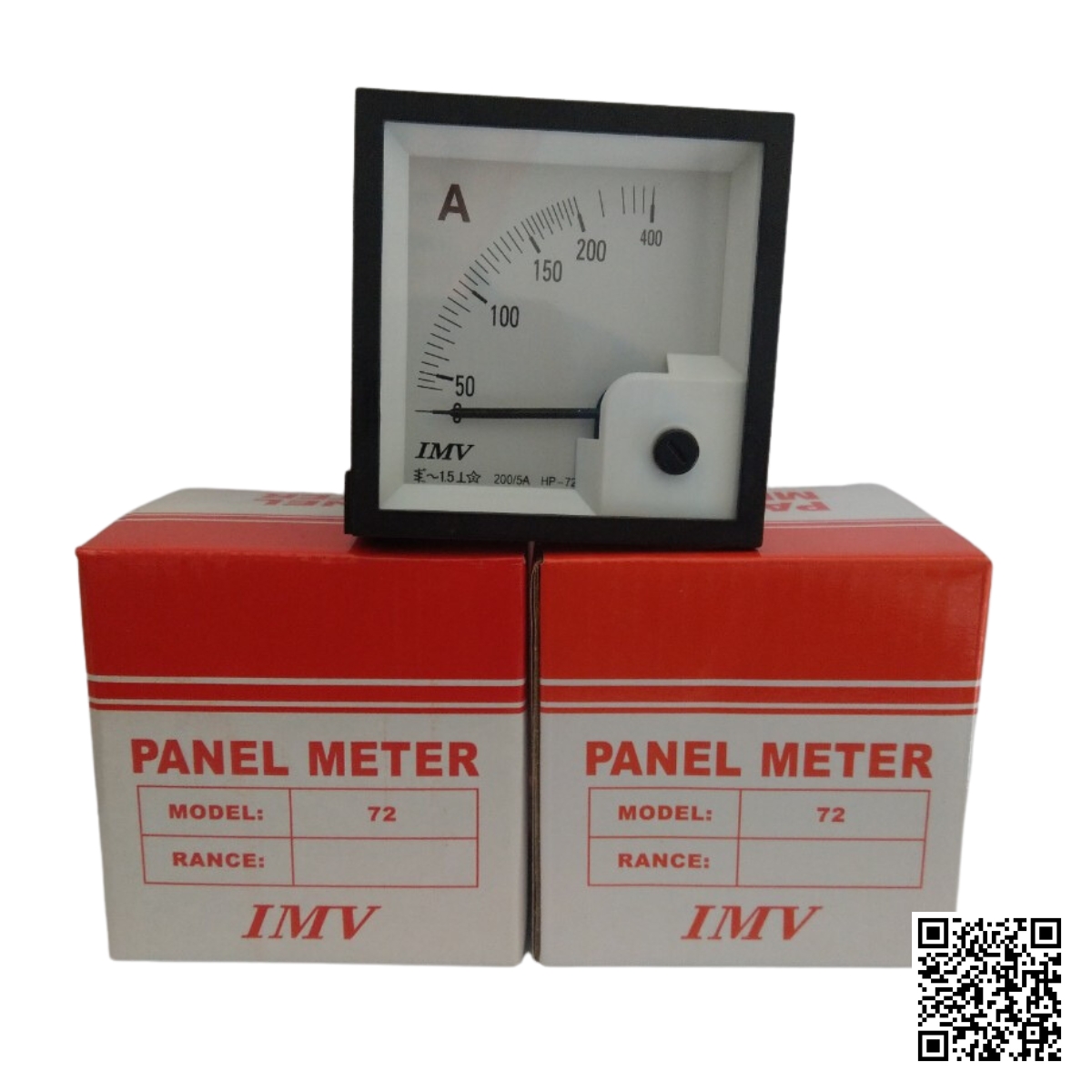 Đồng hồ kim đo điện áp dòng điện HP-72  kích thước 72x72 dùng trên tủ điện công nghiệp máy ổn áp máy phát điện