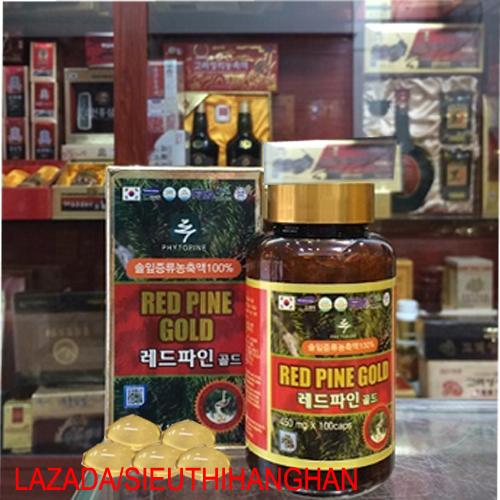 Viên Tinh Dầu Thông Đỏ Hàn Quốc Red Pine Gold