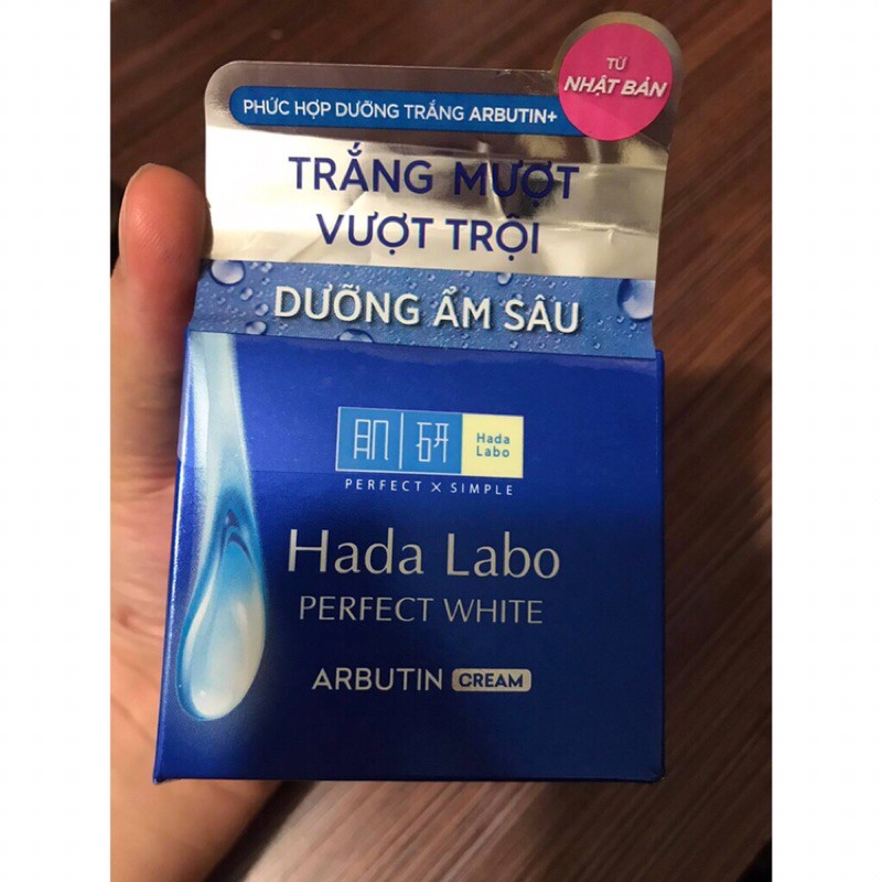 Kem Dưỡng Trắng Da Hadalabo Perfect White Cream 50G Cam Kết Hàng Đúng Mô Tả Chất Lượng Đảm Bảo An Toàn Đến Sức Khỏe Người Sử Dụng