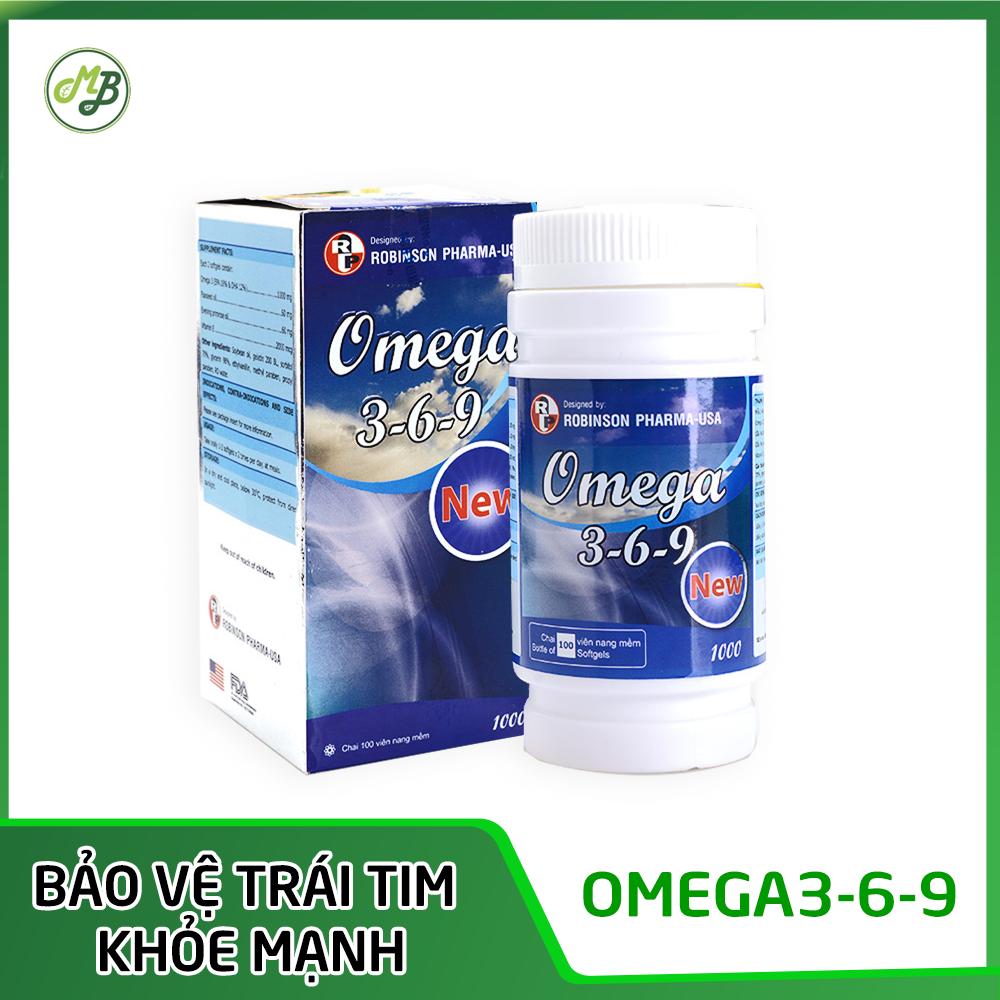[Hcm]Viên Uống Sáng Mắt Omega 3 6 9 New - Chai 100 Viên - Giúp Tăng Cường Thị Lựcgiảm Mỡ Máu - Medi&Beauty