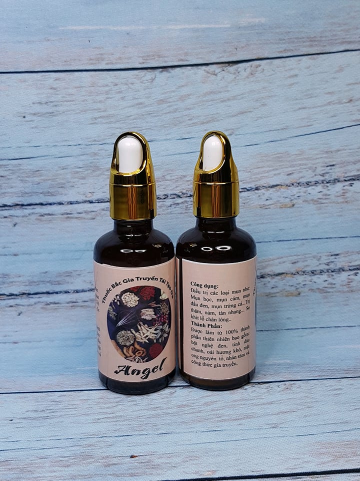 Tinh Chất Tái Tạo Trị Mụn Nám Tàn Nhang Sẹo Thâm ANGEL 50ml