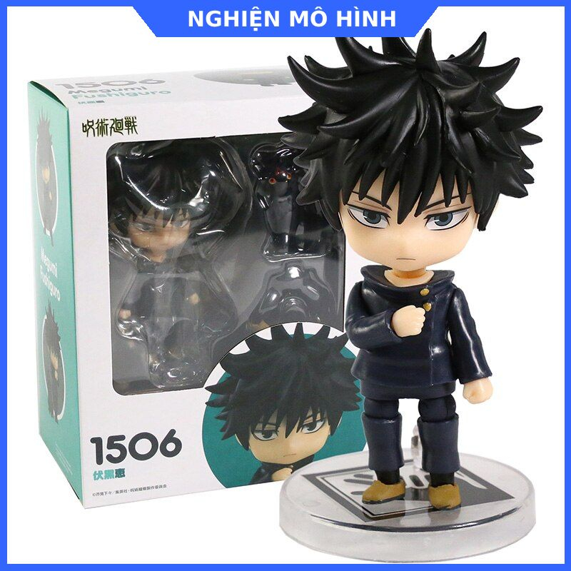 Mô hình Nendoroid Satoru Gojo 1528 Yuji Itadori 1479 và Megumi Fushiguro 1506 Jujutsu Kaisen Chút th