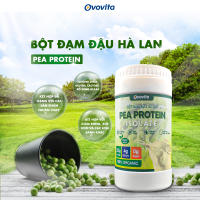 Pea Protein Isolate OVOVITA bột đạm đậu Hà Lan bổ sung protein cho người ăn chay (390g)
