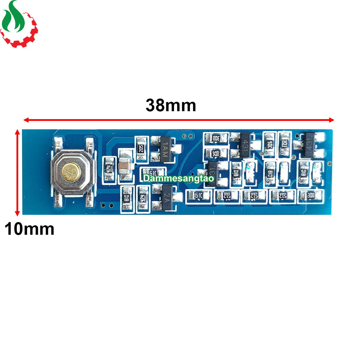 Mạch báo pin bosch 14V 18V dùng cho vỏ pin