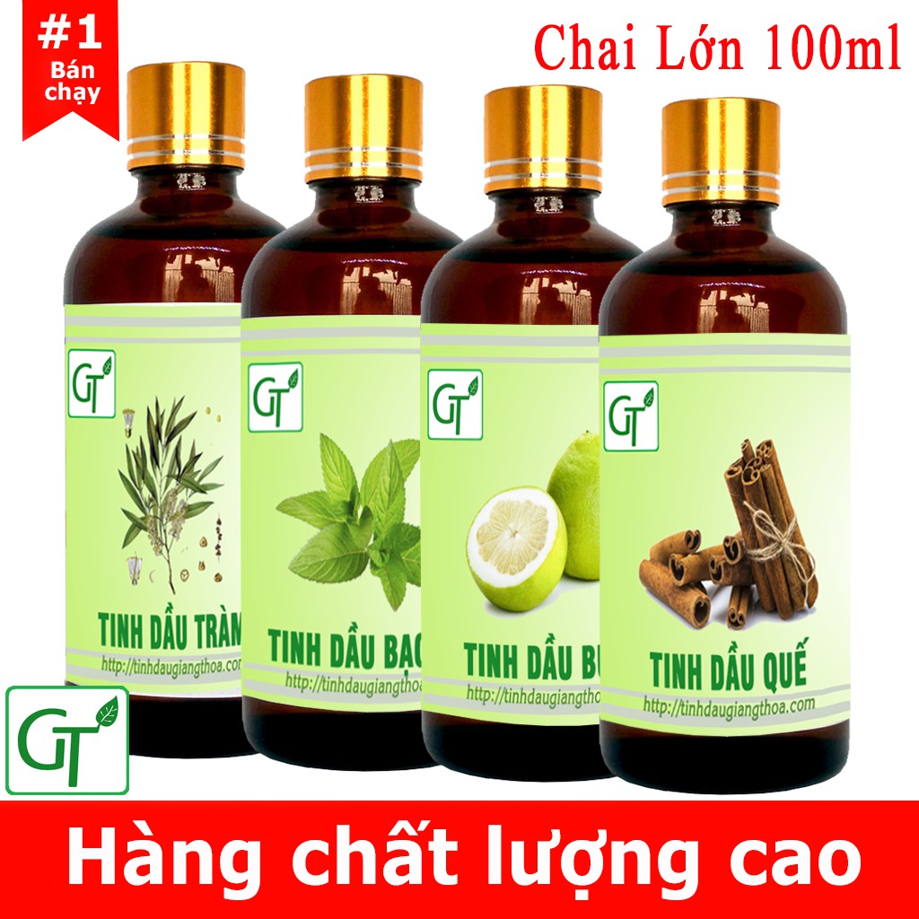 Tinh Dầu Chai Lớn 100Ml Hàng Cao Cấp | Tùy Chọn Mùi | Có Kiểm Định Chất Lượng