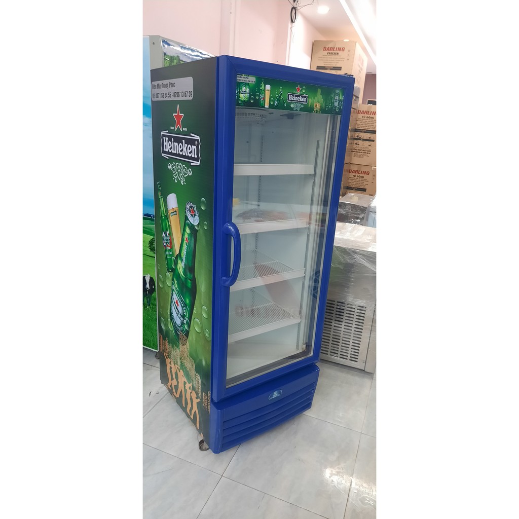 Tủ mát trưng bày sanden intercool 300 lít