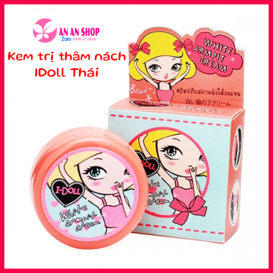 Kem thâm nách Idoll Thái Lan Kem thâm idol Thái mờ thâm nách thâm body nhũ hoa hiệu quả