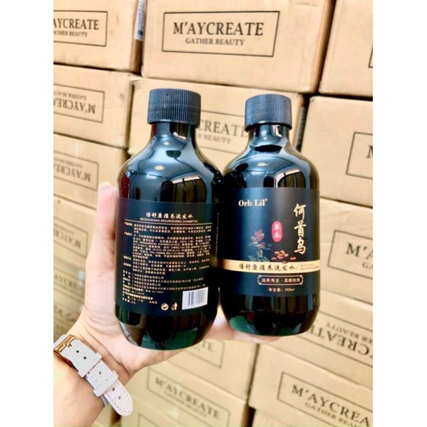 Dầu Gội Thảo Dược Đông Y Trung Hoa Orb Lil 300Ml Ngăn Rãy Rụng Kích Thích Mọc Tóc Nhanh