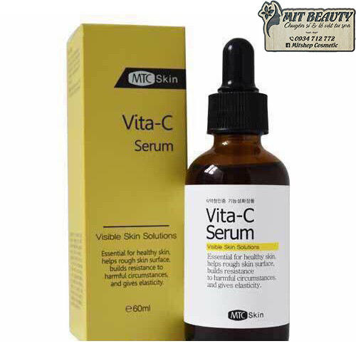 [Hcm](Mtc Skin) Vita C Serum Hàng Công Ty Có Tem Và Mã Cào