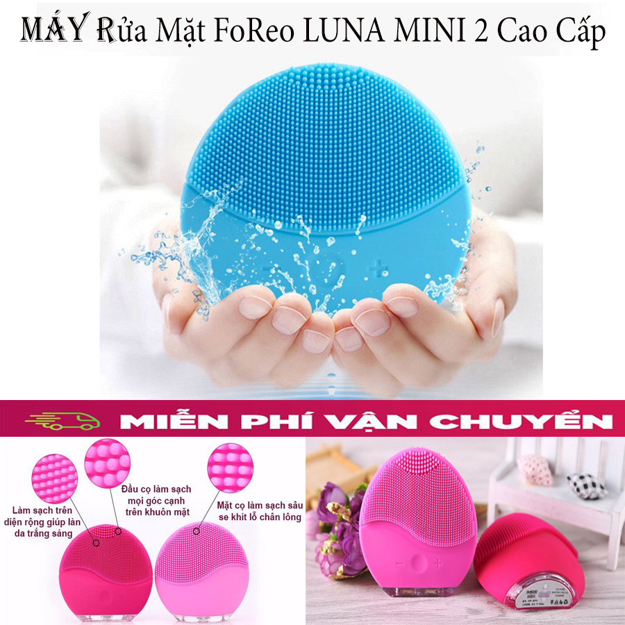 [Hcm]Máy Massage Và Rửa Mặt Mini Pin Sạc Hàn Quốc Foreo Luna Mini 2 Chính Hãng Máy Massage Da Mặt Chăm Sóc Cải Thiện Làn Da Tươi Sáng Công Nghệ Masage Sóng Siêu Âm