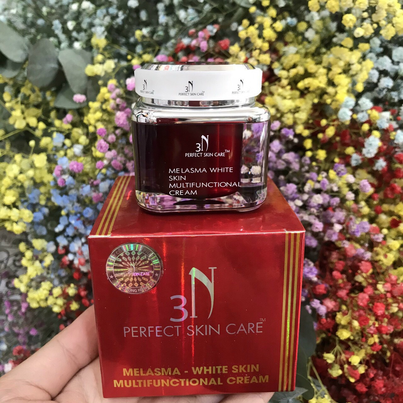 [Hcm]Kem Trắng Da Nám Tàn Nhang Chống Lão Hóa Giữ Ẩm Da 3N Perfect Skin Care