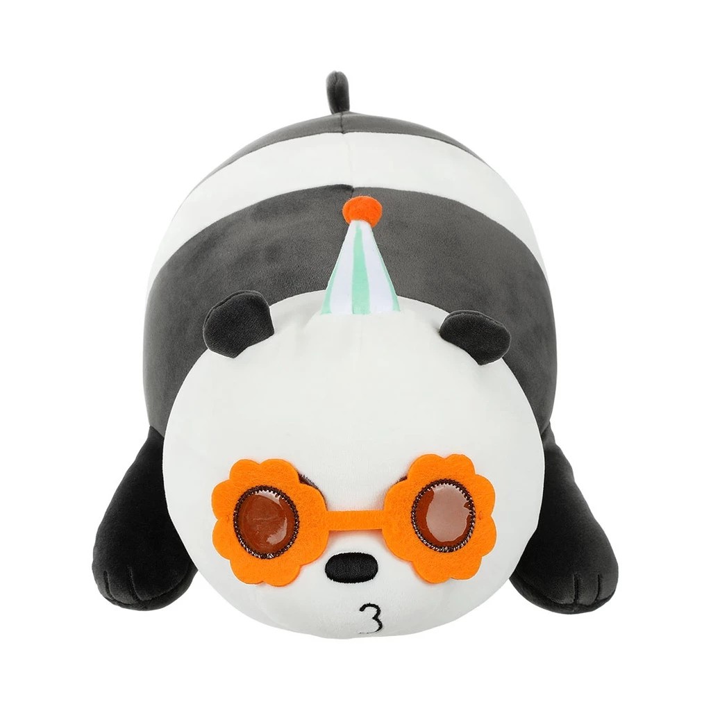 Gấu bông Miniso We Bare Bears Thú nhồi bông 15in Búp bê Grizzly Panda Ice Bear dễ thương mềm mại và