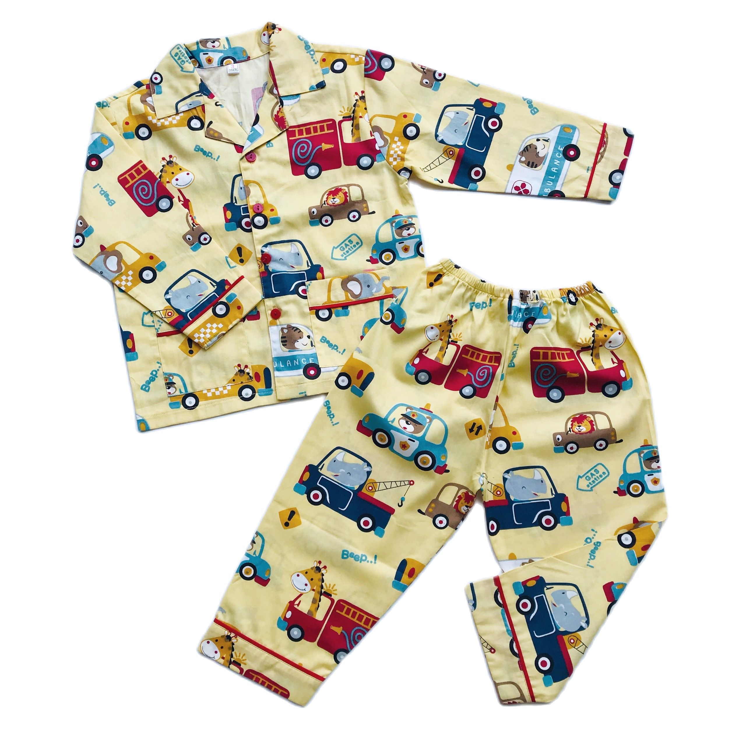Pijama dài Đồ bộ ngủ cho bé trai bé gái vải Thô lụa mềm đẹp hút mồ hôi size cho bé 1-9 tuổi 10-40kg nhiều mẫu đáng yêu