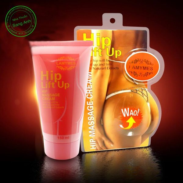 KEM MASSAGE GIÚP NÂNG VÀ NỞ MÔNG HIP LIFT UP THAILAND {150ML }