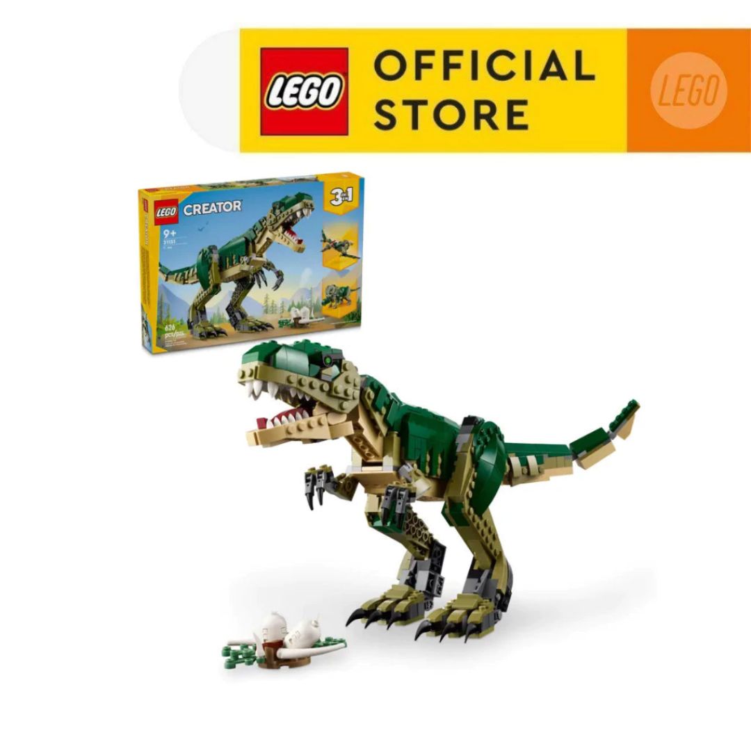 LEGO CREATOR 31151 Đồ Chơi Lắp Ráp Mô Hình Khủng Long T.Rex (626 chi tiết)