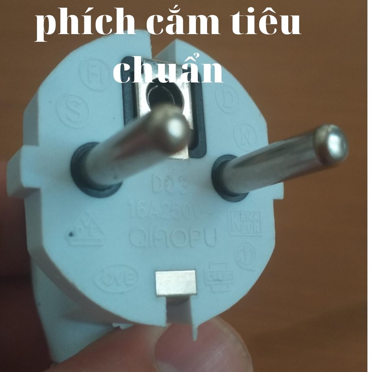 Dây điện nồi cơm ấm đun nước siêu sắc thuốc máy tính nồi áp suất lò nướng dây nguồn cấu tạo 3 dây bằ