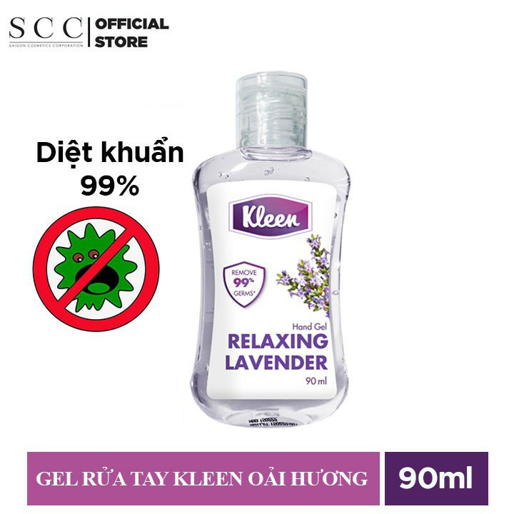 [Hcm]Gel Rửa Tay Khô Kleen Không Dùng Nước 90Ml (Mẫu Mới)