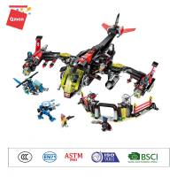 Bộ xếp hình Qman 2721 - Không kích trong đêm