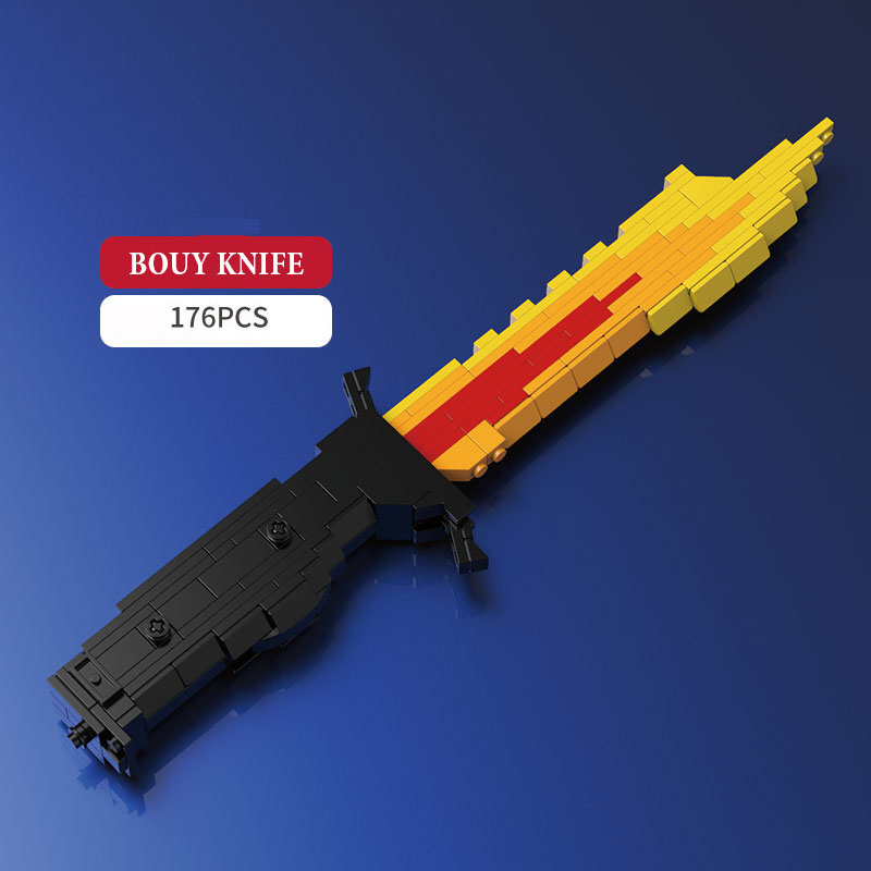 Đồ Chơi Lắp Ráp LEGO Mô Hình Dao Butterfly M9 Bayonet Karambit Bouy Trong CSGO Xếp Hình Phát Triển T