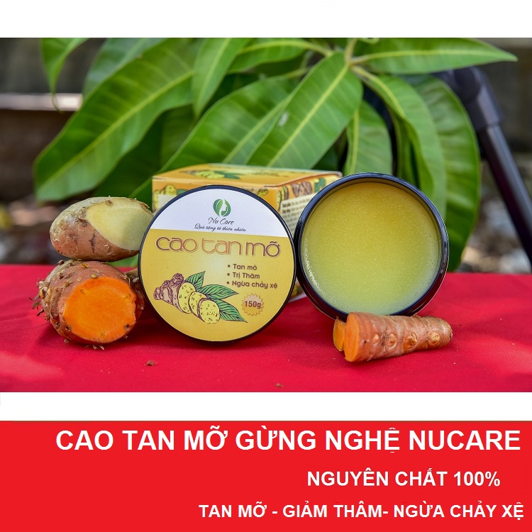 [Hcm]Cao Gừng Nghệ Nucare 150Gr Hoàn Toàn Từ Tinh Dầu Thiên Nhiên Giúp Tan Mỡ Cho Vòng Eo Con Kiến Giảm Thâm Chống Chảy Xệ