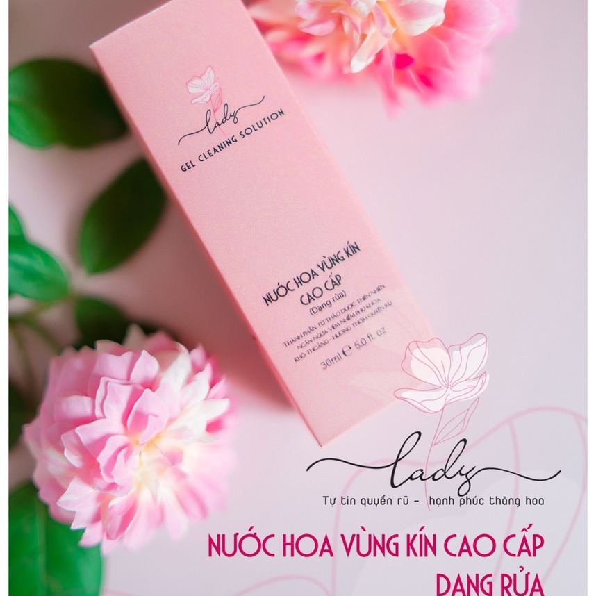 [Hcm]Nước Hoa Vùng Kín Lady ⚡️Siêu Hot⚡️Hương Thơm Nhẹ Nhàng Quyến Rũ - Thổi Bùng Cuộc Yêu (30Ml)