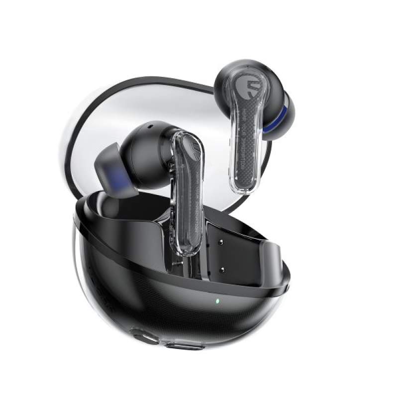 Tai nghe True Wireless SoundPEATS Clear | Trong suốt Trendy | Mic Kép ANC | Bluetooth 5.3