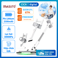 Máy Hút Bụi Cầm Tay Không Dây MASUTO MSClean Lực Hút 30000Pa Hệ Thống Lọc HEPA Kép Cao Cấp – Công Nghệ Activ CYCLONIC Bảo Hành 24 Tháng