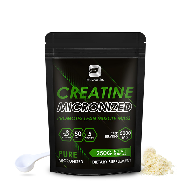 BEWORTHS Creatine Monohydrate Powder 5000mg cho chức năng năng lượng tế bào xây dựng cơ bắp trước khi tập luyện Bột protein