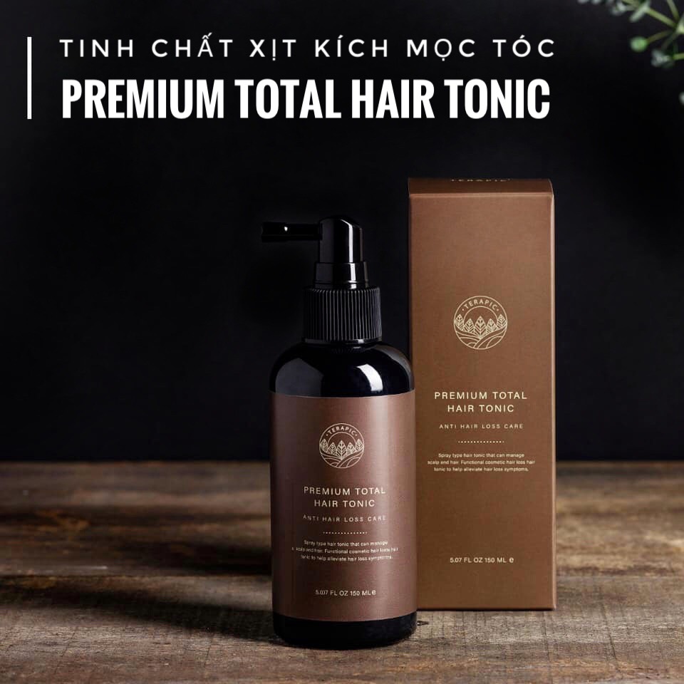 [Hcm][Giá Sỉ Sập Sàn] Kích Mọc Tóc Terapic Tinh Dầu Hàn Quốc Premium Total Hair Tonic - Sản Phẩm Kích Mọc Tóc Tại Thị Trường Nội Địa Hàn Quốc