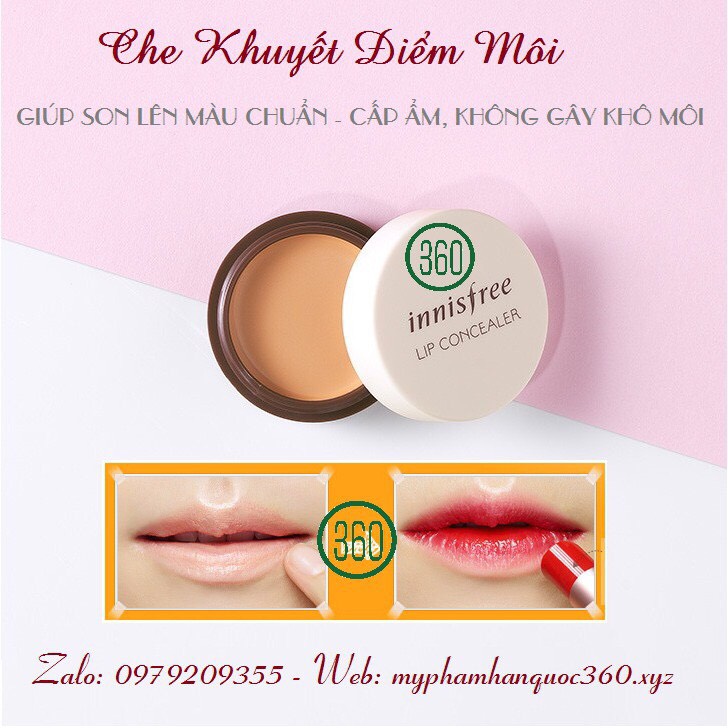 Kem Che Khuyết Điểm Môi Innisfree Tapping Lip Concealer Innisfree 35G Cam Kết Hàng Đúng Mô Tả Chất Lượng Đảm Bảo