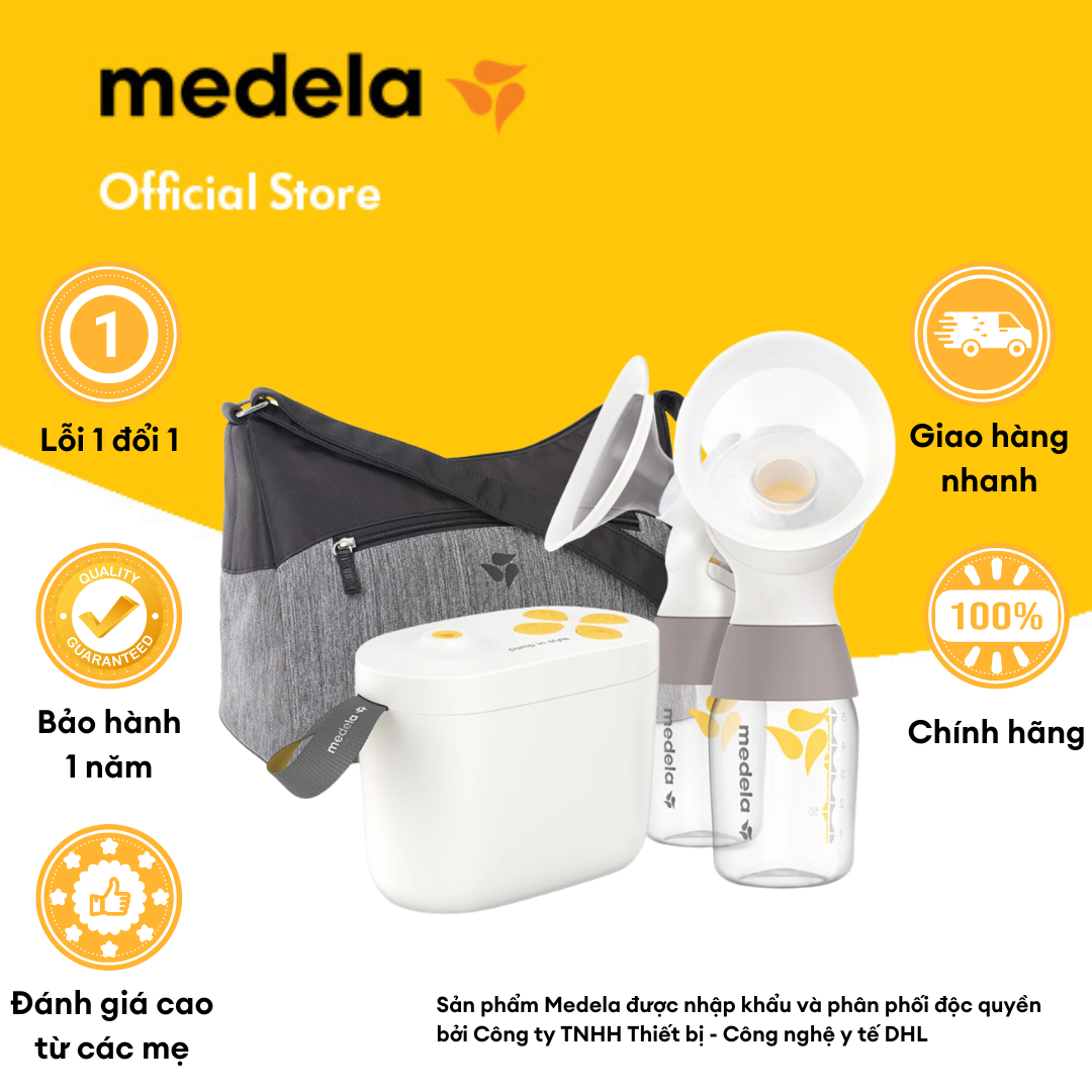 Máy hút sữa điện đôi MEDELA Pump in style advanced - Hàng phân phối chính thức Medela Thụy Sĩ