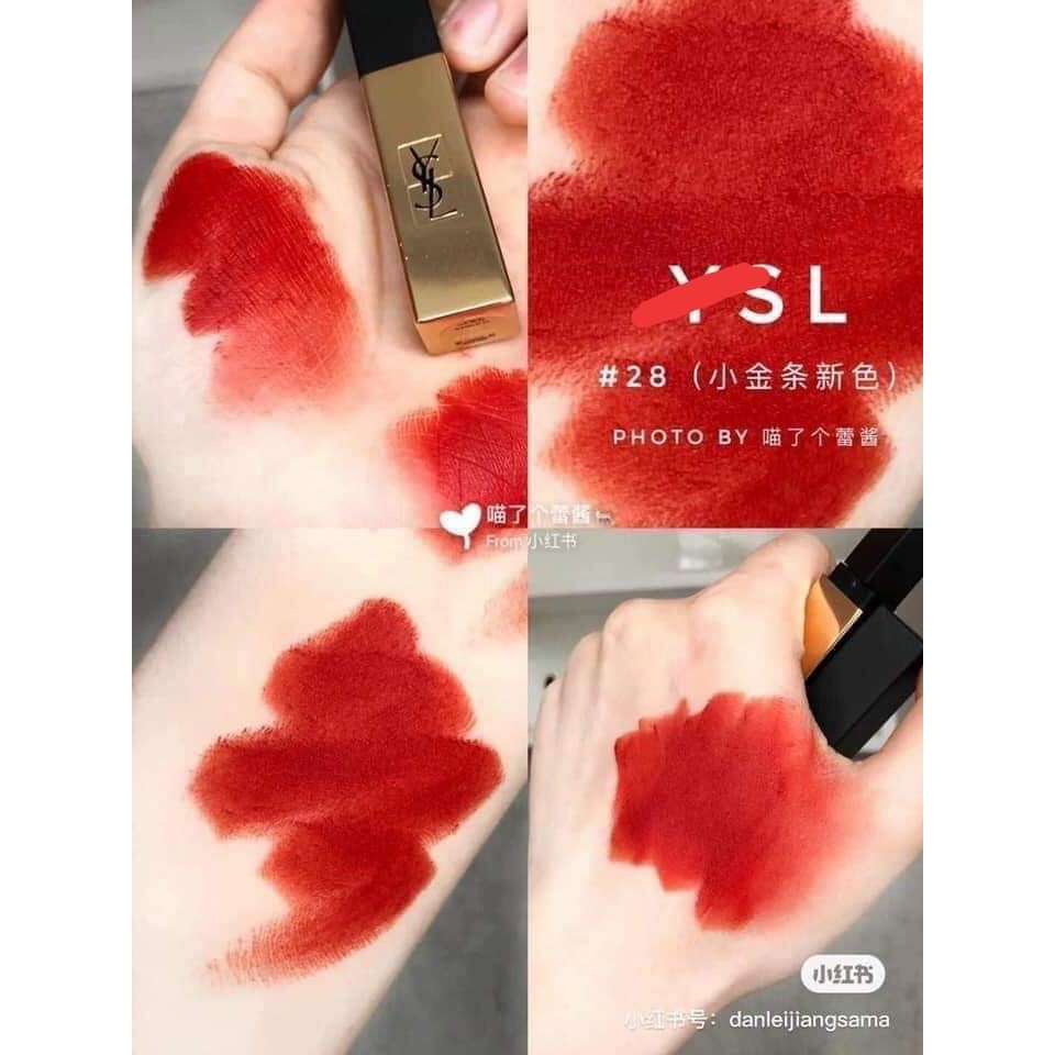 [Hcm]Sẵn Son Ysl Slim 28 - Đỏ Gạch