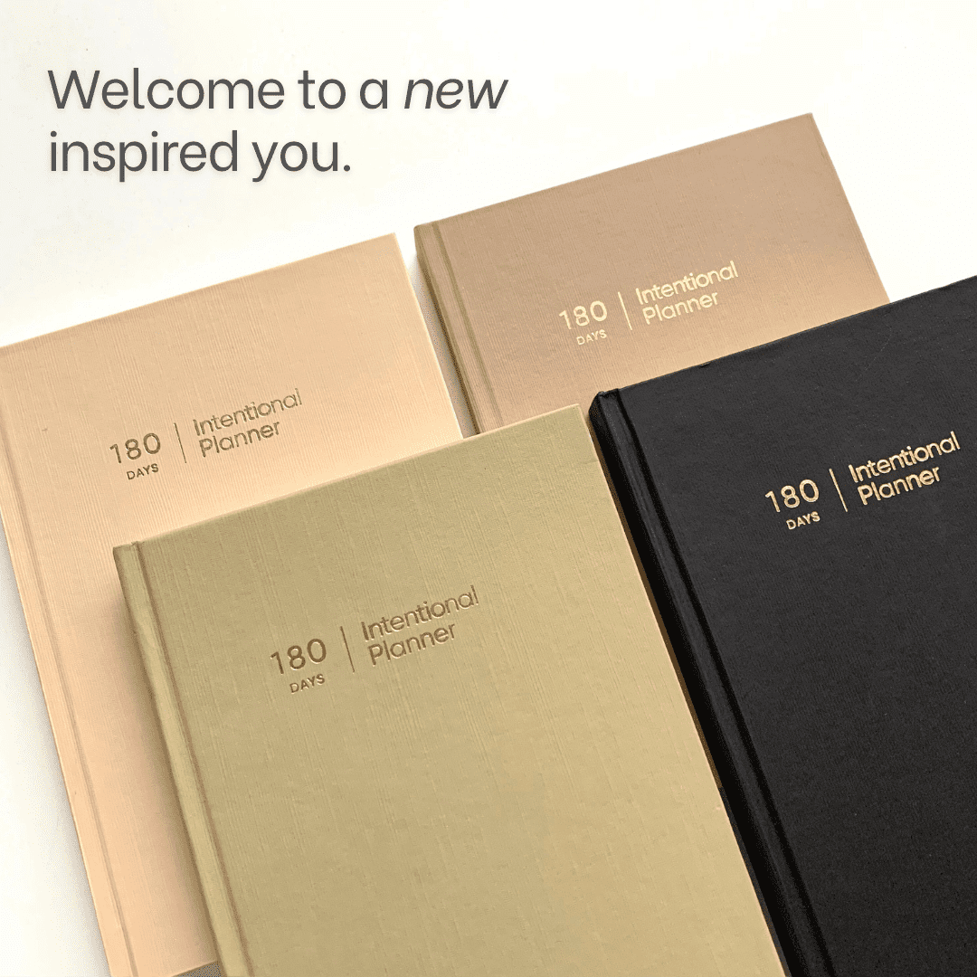 Daily Planner 2024 | Sổ Kế Hoạch Hằng Ngày Cao Cấp 6-month Undated Planner | Intentional Planner Sổ 