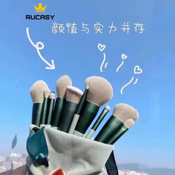 Bộ Cọ Trang Điểm FIX 13 Món Siêu Mềm Mịn Vừa Rẻ Vừa Đẹp