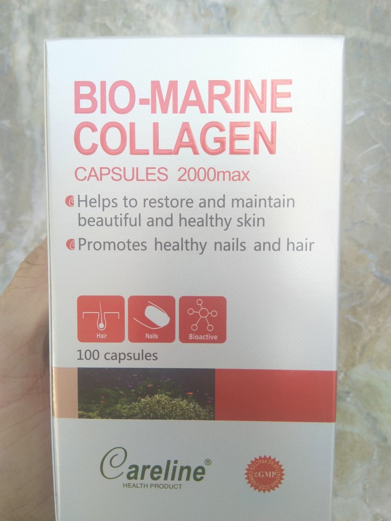 [Hcm]Viên Uống Đẹp Da Bio Marine Collagen Careline Của Úc 100 Viên