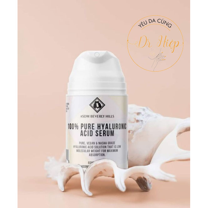 [Hcm]Serum Dưỡng Ẩm Asdm Beverly Hills 100% Pure Hyaluronic Acid