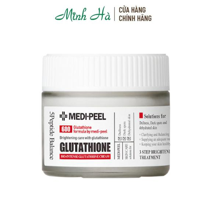 Kem Dưỡng Trắng Da Medipeel Glutathione 600 5Peptide Balance 50G