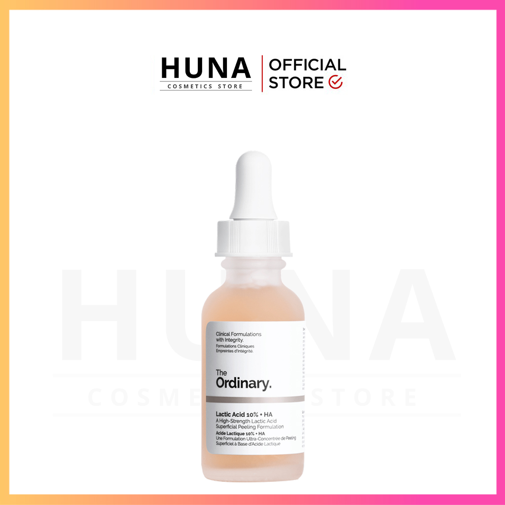 Tinh Chất Tẩy Tế Bào Chết The Ordinary Lactic Acid 10% + Ha - Huna Cosmetics