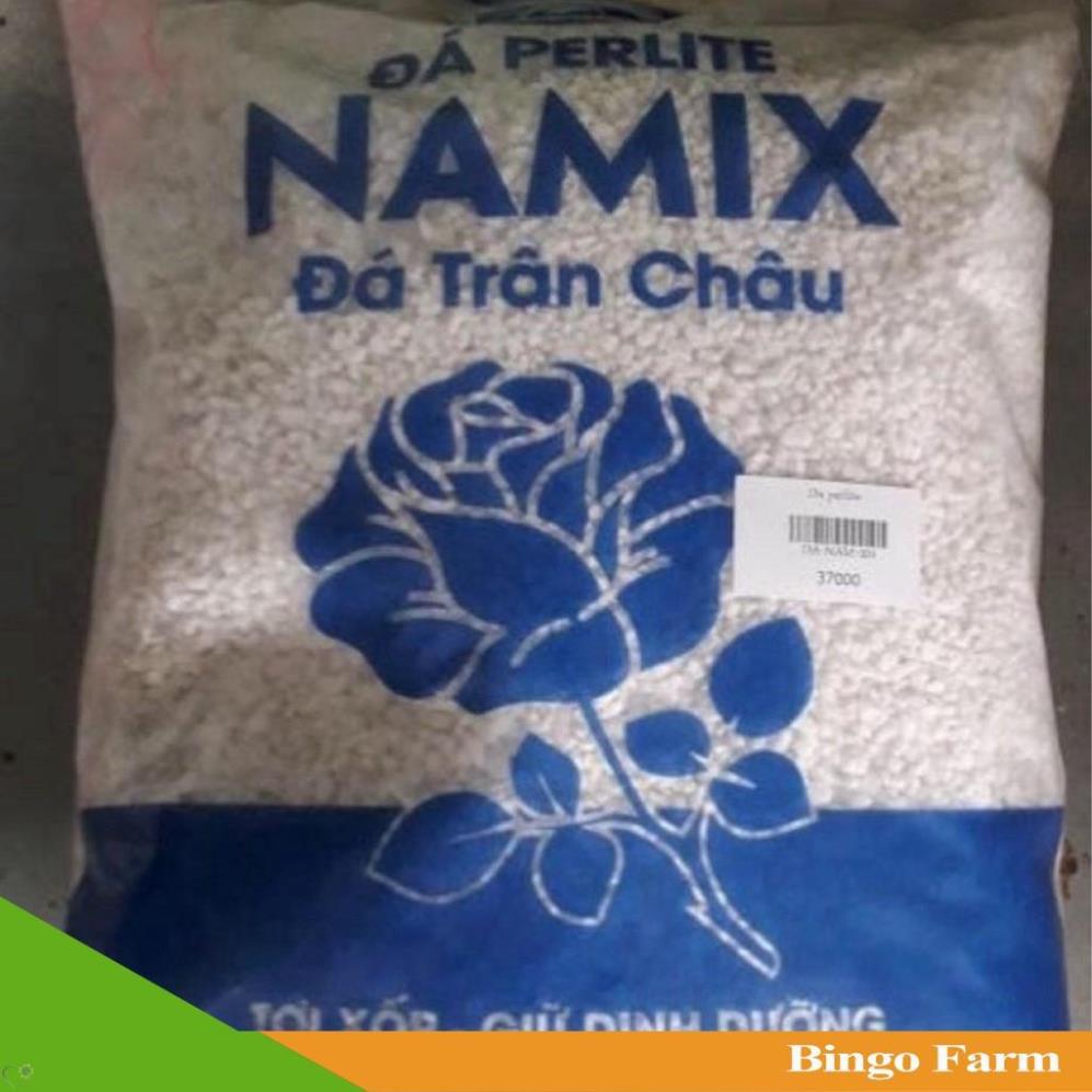 TÚI 5 dm3 - ĐÁ PERLITE (ĐÁ TRÂN CHÂU) NAMIX - Giàu khoáng chất ổn định cấu trúc đất