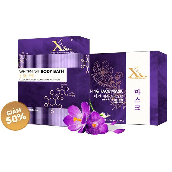 [Hcm]{ Thanh Lí Giá Lỗ } Kem Dưỡng Trắng Da Xskin Cho Da Mặt Hàn Quốc - Ts001