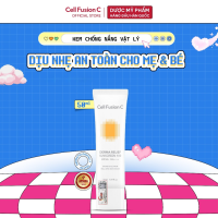 Kem Chống Nắng Thuần Vật Lý An Toàn Cho Mẹ Bầu & Em Bé Cell Fusion C Derma Relief Sunscreen 100 SPF 50+
