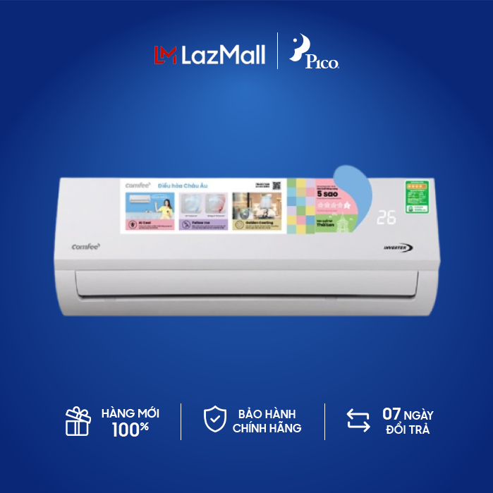 Máy lạnh Comfee Inverter 3 HP CFS-28VAFF-V