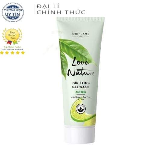 34841 – Sữa rửa mặt Love Nature trà xanh và chanh cho da dầu – 125ml