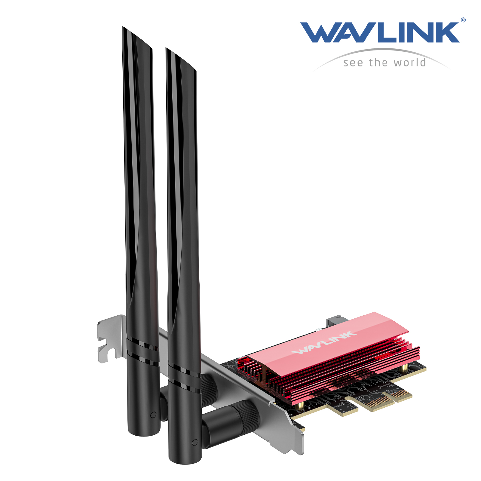 WAVLINK 2024 New BE8800 WiFi 7 PCIe Network Card Tri-Band BE200 Wireless Adapter with Bluetooth 5.4