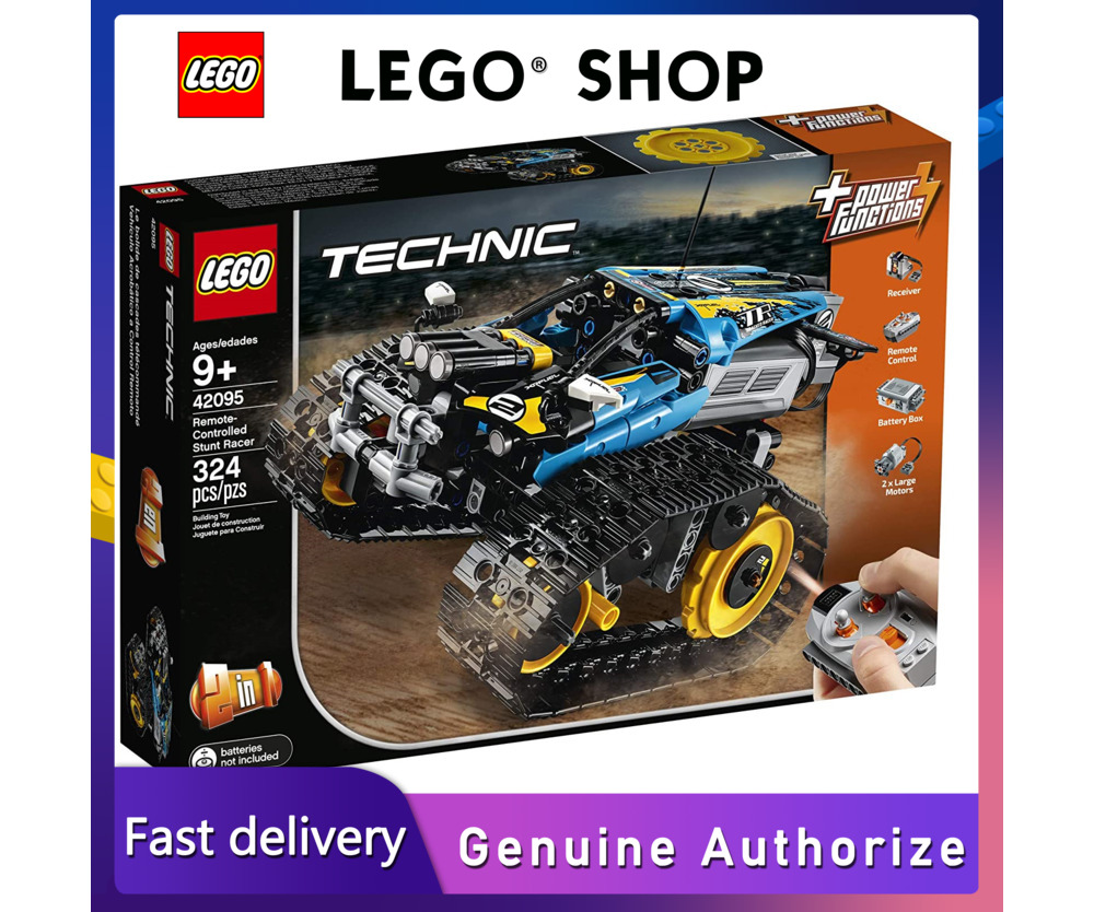 【Hàng chính hãng】 LEGO Technic điều khiển từ xa đóng thế đua xe bộ xây dựng 42095 (324 mảnh) đảm bảo